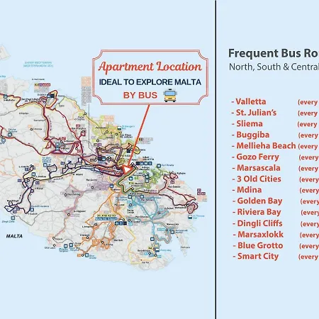 Central - 5 Mins To Valletta - Best Bus Lines Hamrun